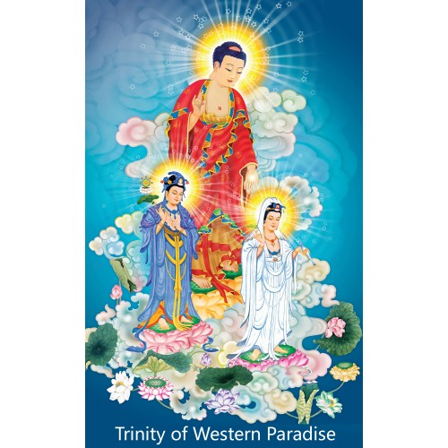 Card D - Trinity of Western Paradise